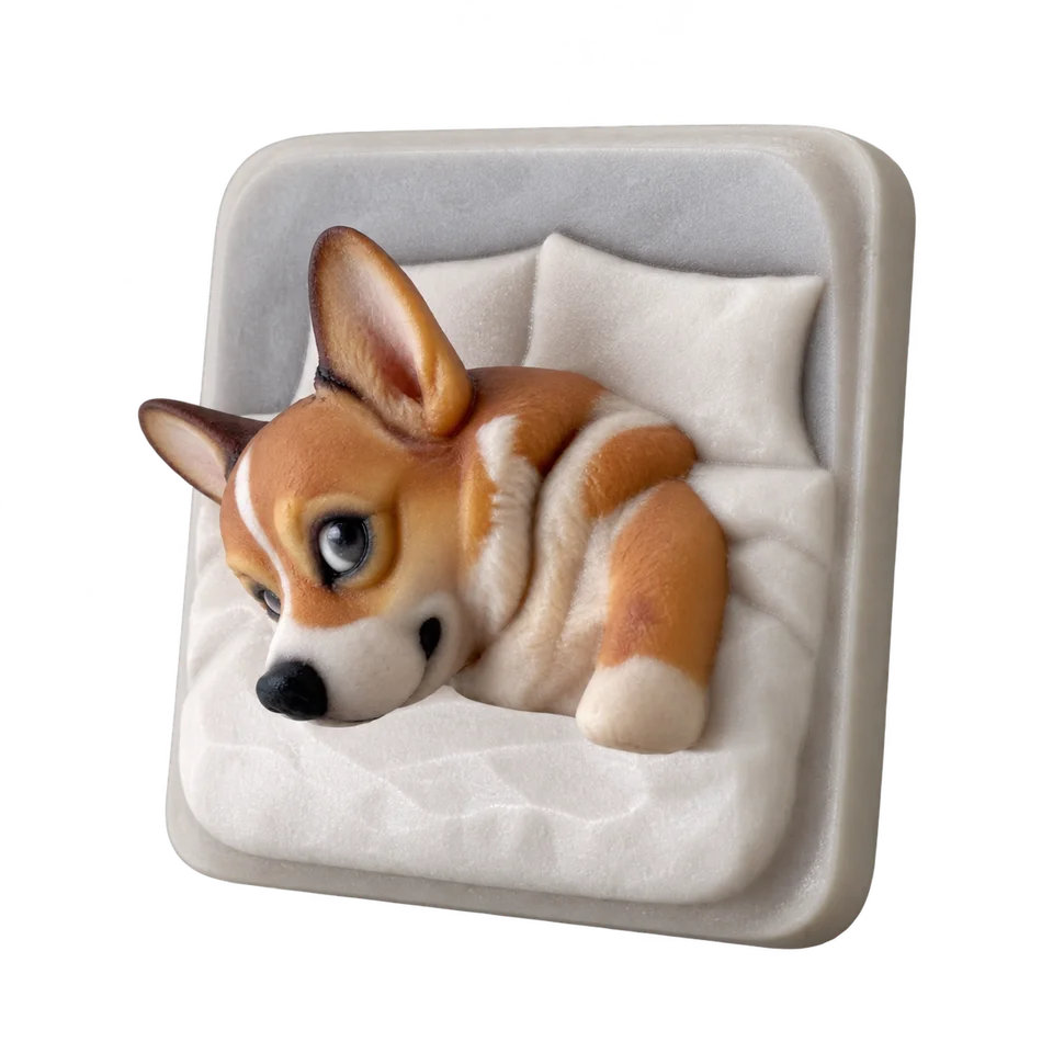 Poptile corgi concept